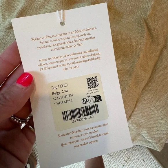 Sezane Lelio Top - Picture 3 of 5